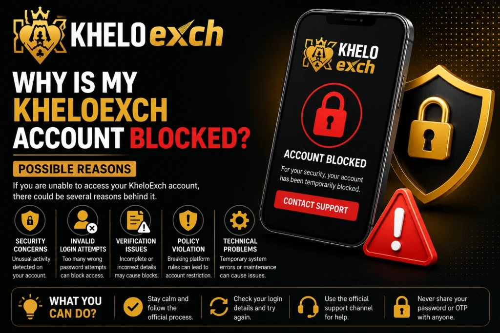 Why Is My KheloExch Account Blocked?