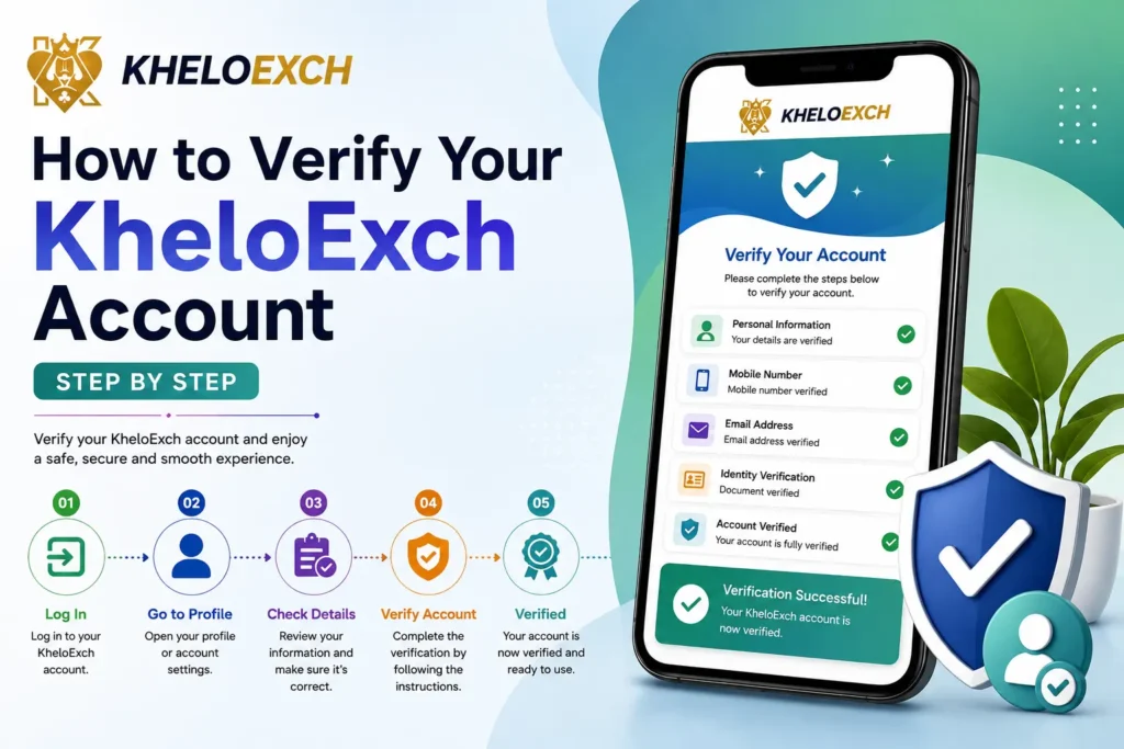 How to Verify Your KheloExch Account Step by Step