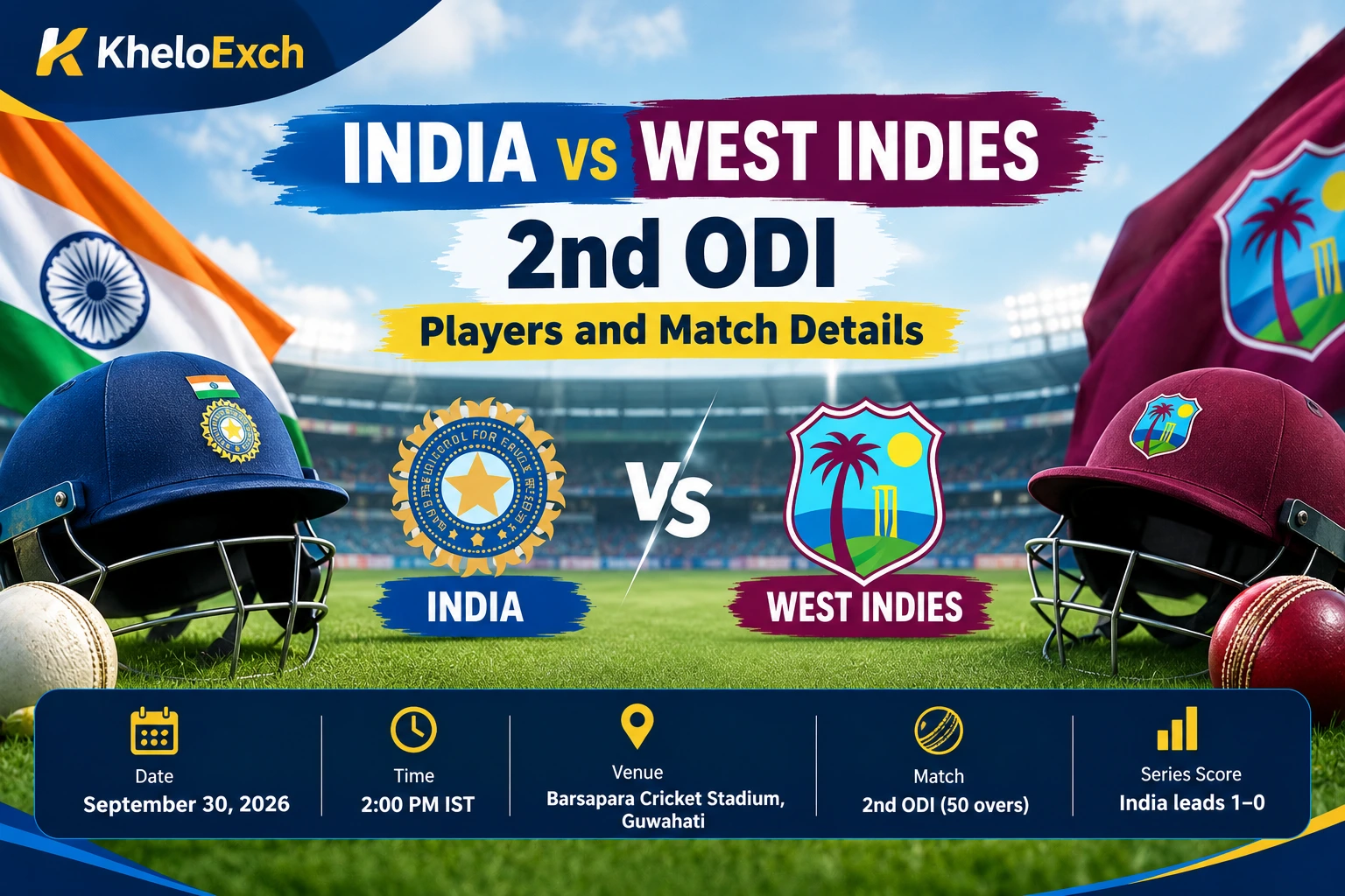 India vs West Indies 2nd ODI